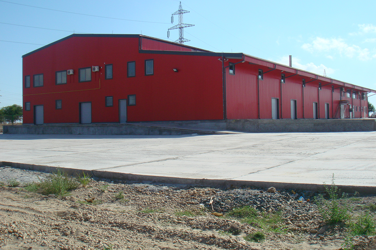 Instalație de incinerare deșeuri - vedere exterioară